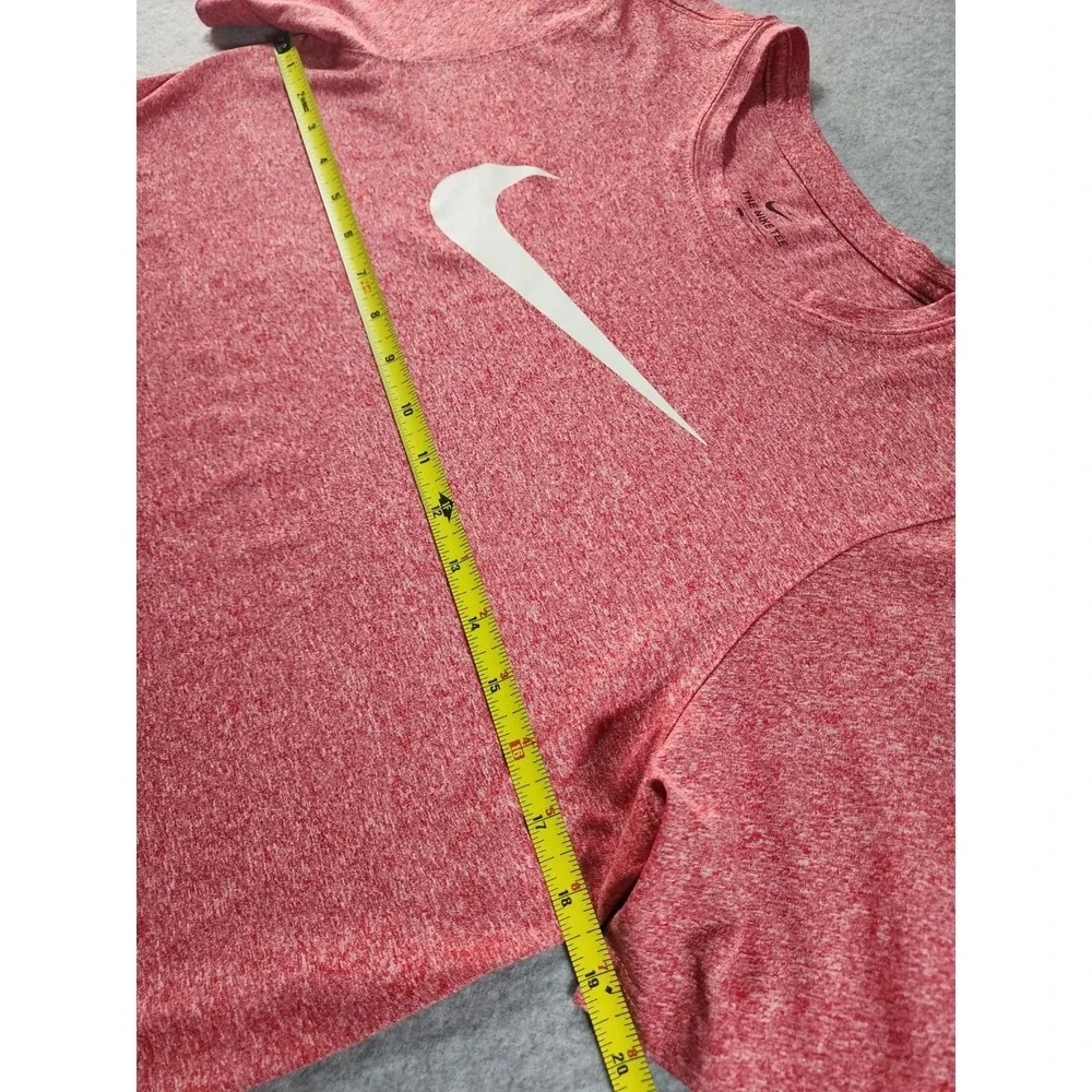 Nike Boys Dri-Fit T-Shirt, Size XL, Red, Short Sleeve, Breathable